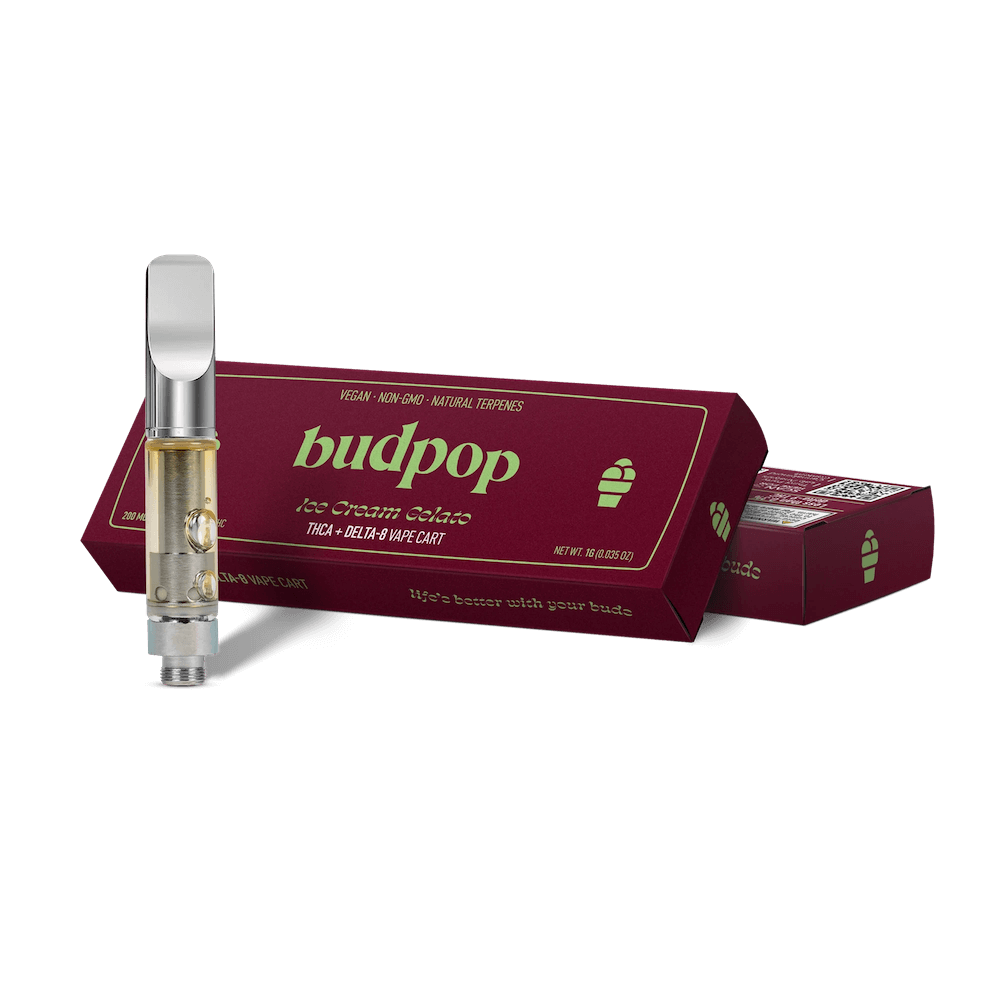 Ice Cream Gelato Vape Cartridge – THCa & Delta 8
