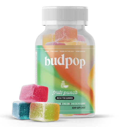 Fruit Punch D9 Gummies